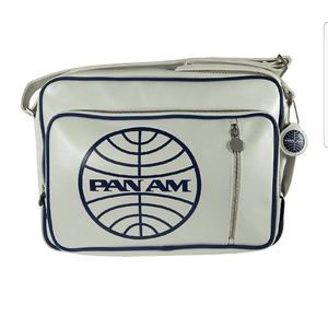 Pan Am Satchel Cross Body Messenger Bag